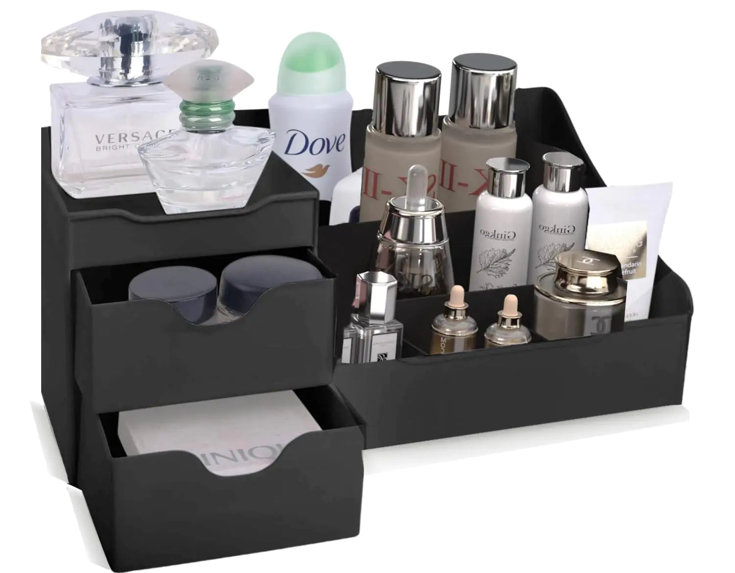 Vanity Countertop Organizer for Cosmetics and Skincare
